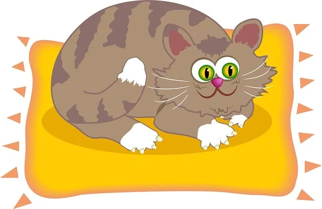 cat on mat
