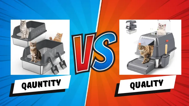 quantity vs quality steel cat litter boxes