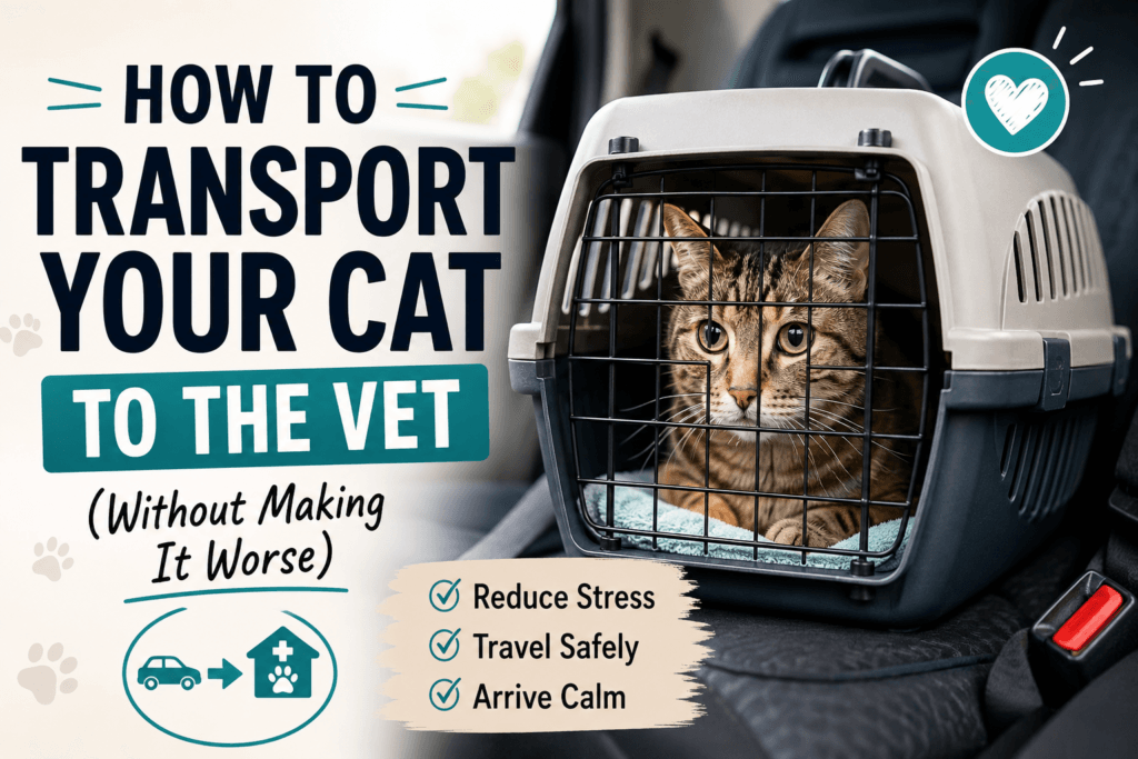How to Transport Your Cat to the Vet (Without Making It Worse)